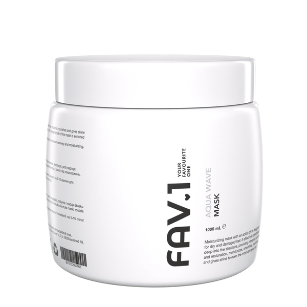 Зволожуюча маска з кислим рівнем pH FAV.1 AQUA WAVE MASK 250 ml