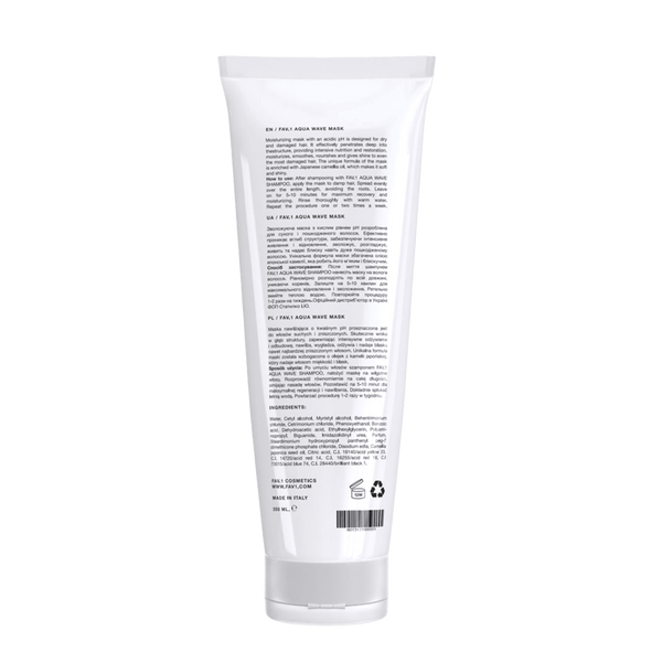 Зволожуюча маска з кислим рівнем pH FAV.1 AQUA WAVE MASK 250 ml