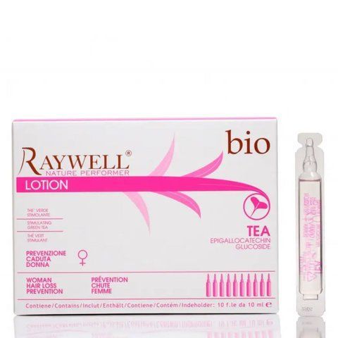 Raywell BIO TEA Ампули для зміцнення волосся для жінок, 10&times;10 мл 2091530437 фото