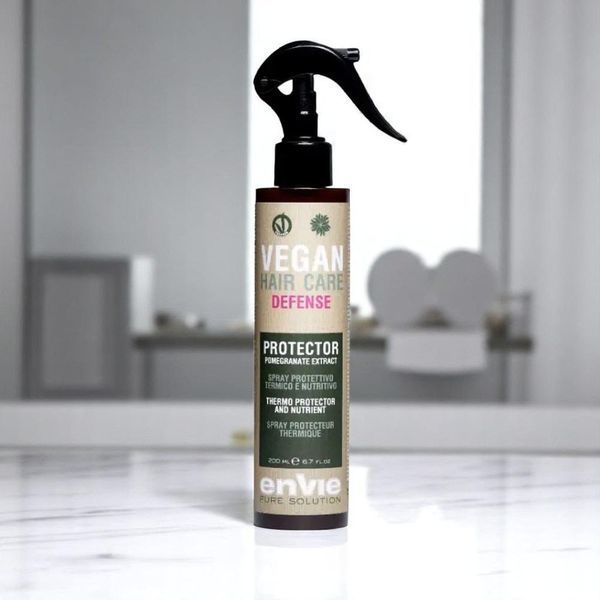 Vegan Hair Care Defense Термозахисний спрей для волосся, 200 мл 000022 фото